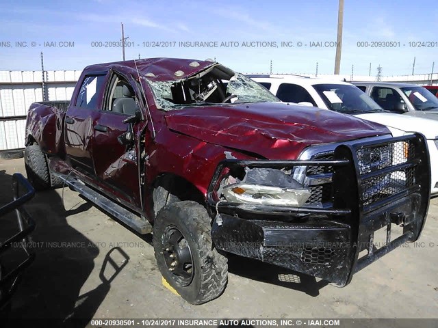 3C63RRGL6EG216369 - 2014 RAM 3500 ST MAROON photo 1