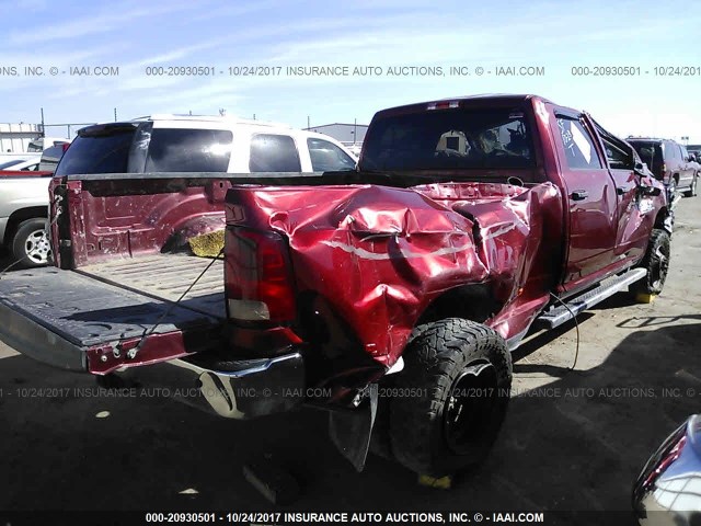 3C63RRGL6EG216369 - 2014 RAM 3500 ST MAROON photo 4