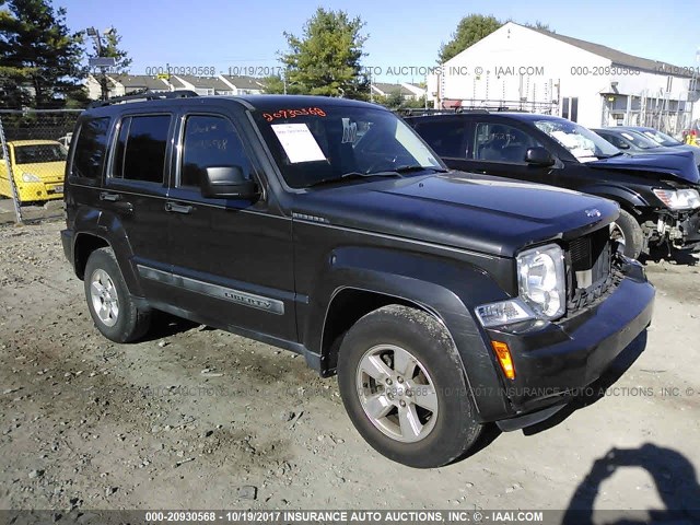 1J4PN2GK7BW502873 - 2011 JEEP LIBERTY SPORT GRAY photo 1