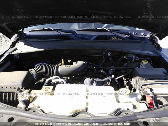 1J4PN2GK7BW502873 - 2011 JEEP LIBERTY SPORT 灰色 照片 10