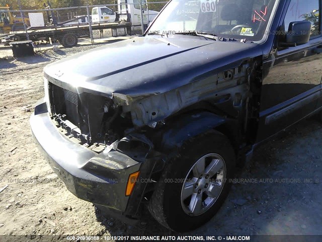 1J4PN2GK7BW502873 - 2011 JEEP LIBERTY SPORT 灰色 照片 6