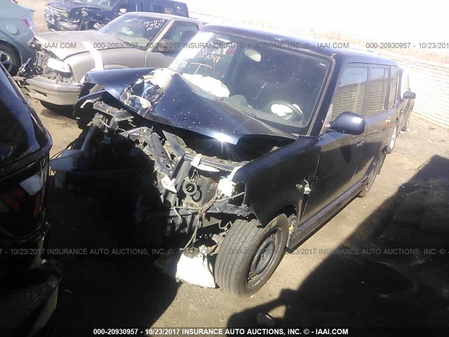 JTLKT324154022577 - 2005 TOYOTA SCION XB BLUE photo 2