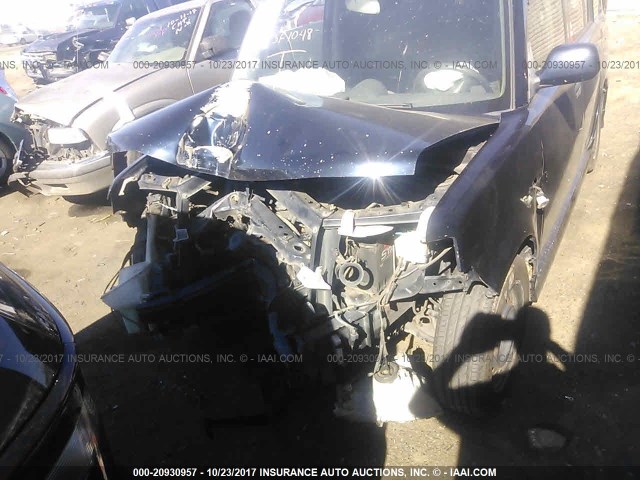 JTLKT324154022577 - 2005 TOYOTA SCION XB BLUE photo 6