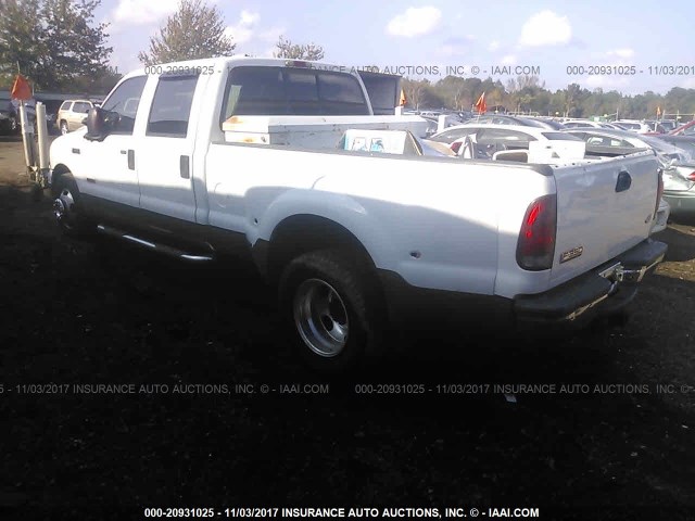 1FTWW32P95EC22213 - 2005 FORD F350 SUPER DUTY WHITE photo 3