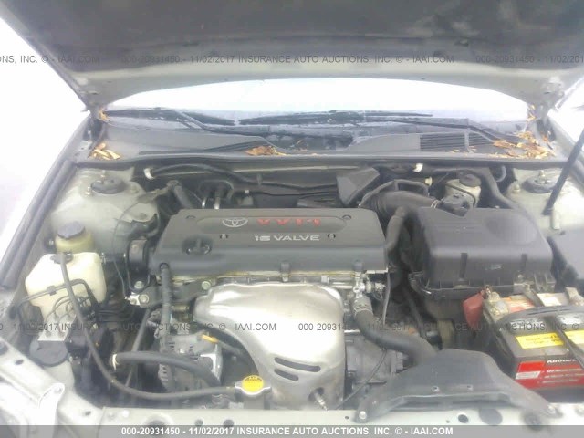 4T1BE32K93U244328 - 2003 TOYOTA CAMRY LE/XLE/SE Gümüş foto 10