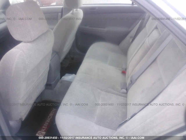 4T1BE32K93U244328 - 2003 TOYOTA CAMRY LE/XLE/SE Gümüş foto 8