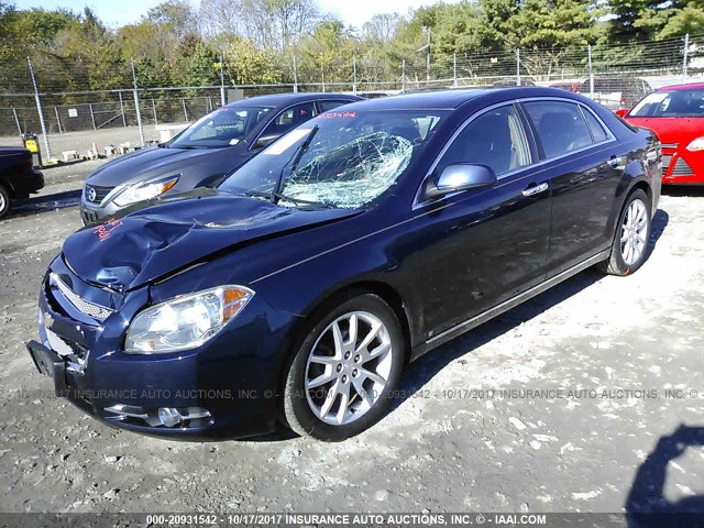 1G1ZK57769F135200 - 2009 CHEVROLET MALIBU LTZ 蓝色 照片 2