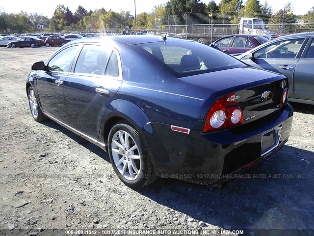 1G1ZK57769F135200 - 2009 CHEVROLET MALIBU LTZ 蓝色 照片 3