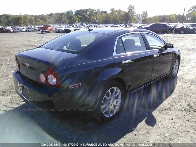 1G1ZK57769F135200 - 2009 CHEVROLET MALIBU LTZ 蓝色 照片 4
