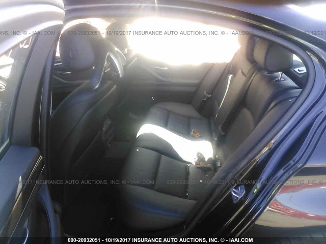 WBA5A7C57FD622581 - 2015 BMW 528 XI BLACK photo 8