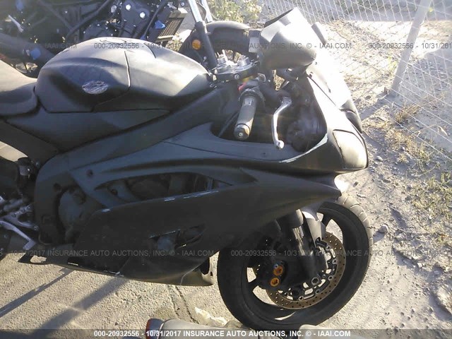 JYARJ16E28A002170 - 2008 YAMAHA YZFR6 BLACK photo 5