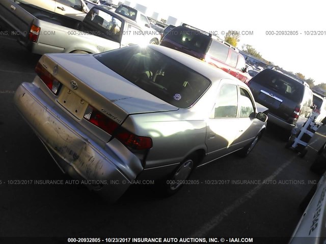 4T1BG22K6YU950927 - 2000 TOYOTA CAMRY CE/LE/XLE 金色 照片 4