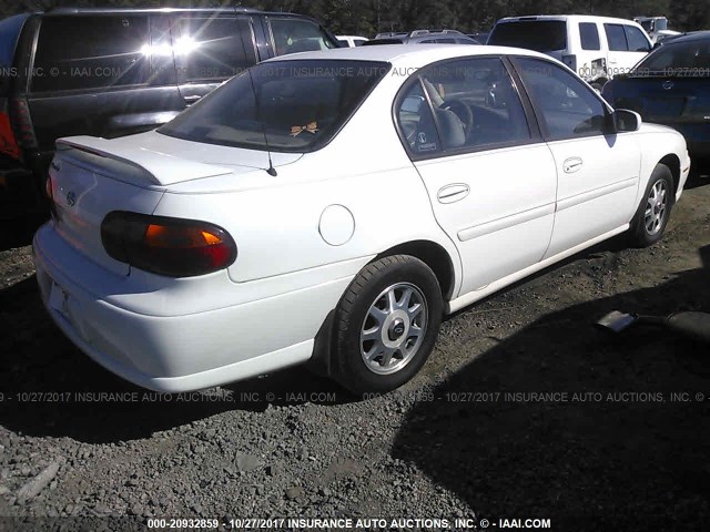 1G1NE52M0WY167370 - 1998 CHEVROLET MALIBU LS 白色 照片 4