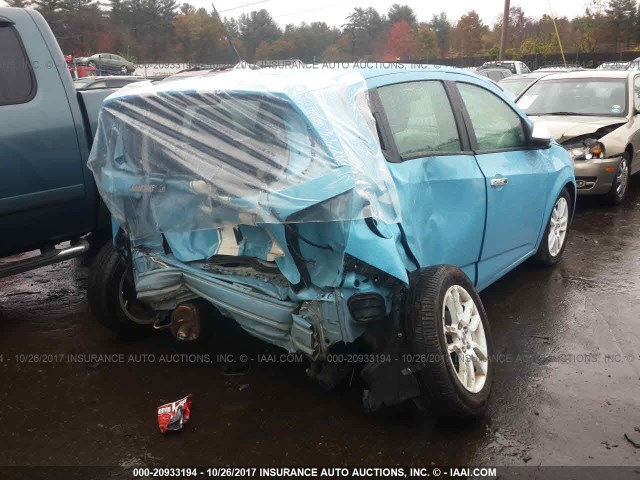 1G1JA6SG2E4160520 - 2014 CHEVROLET SONIC LS Կապույտ լուսանկար 4