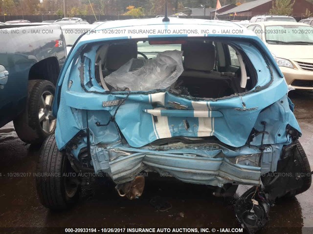 1G1JA6SG2E4160520 - 2014 CHEVROLET SONIC LS Կապույտ լուսանկար 6