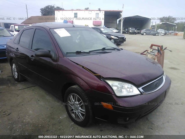 1FAFP34N57W264082 - 2007 FORD FOCUS ZX4/S/SE/SES 栗色 照片 1