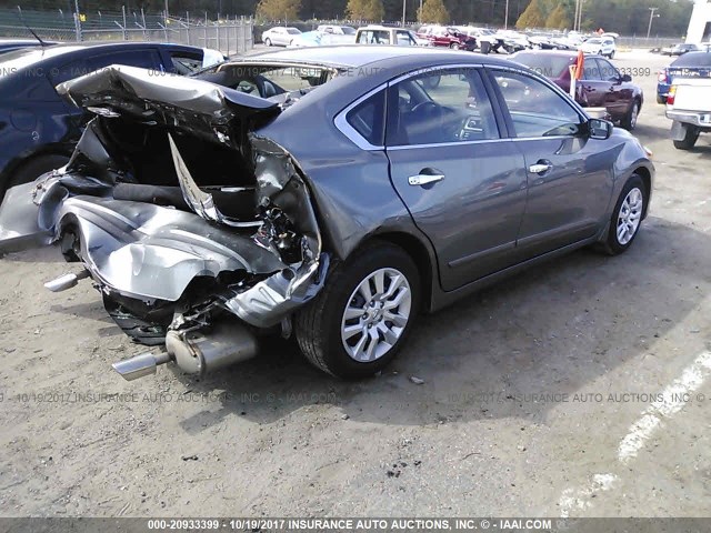 1N4AL3AP1GC114774 - 2016 NISSAN ALTIMA 2.5/S/SV/SL/SR GRAY photo 4