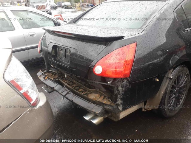 1N4BA41E67C837020 - 2007 NISSAN MAXIMA SE/SL BLACK photo 6