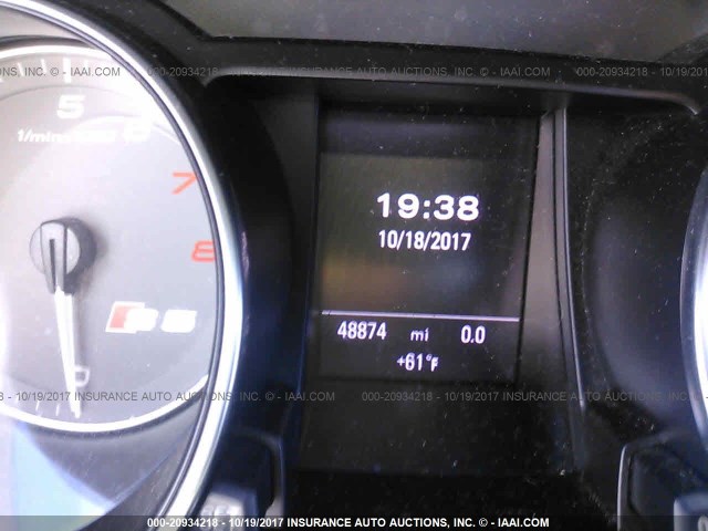 WAUGVAFR8CA001629 - 2012 AUDI S5 PREMIUM PLUS 白色 照片 7