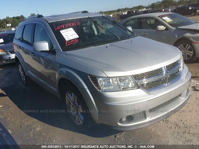 3D4PG3FG0BT515606 - 2011 DODGE JOURNEY CREW SILVER photo 1