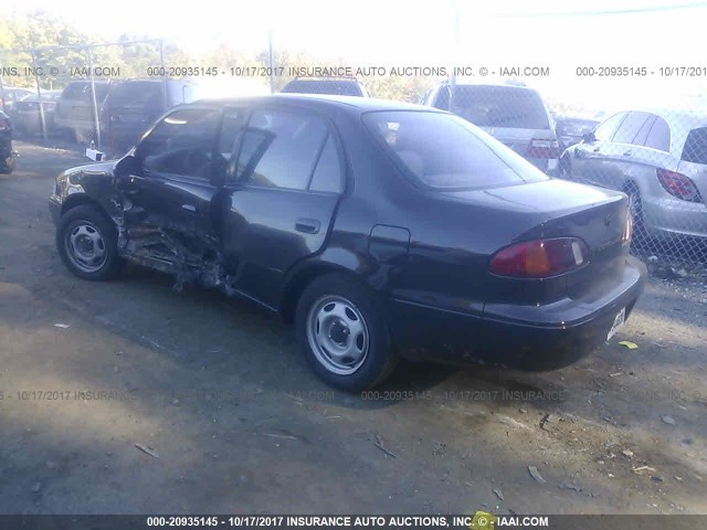 2T1BR12E2XC239689 - 1999 TOYOTA COROLLA VE/CE/LE 黑色 照片 3