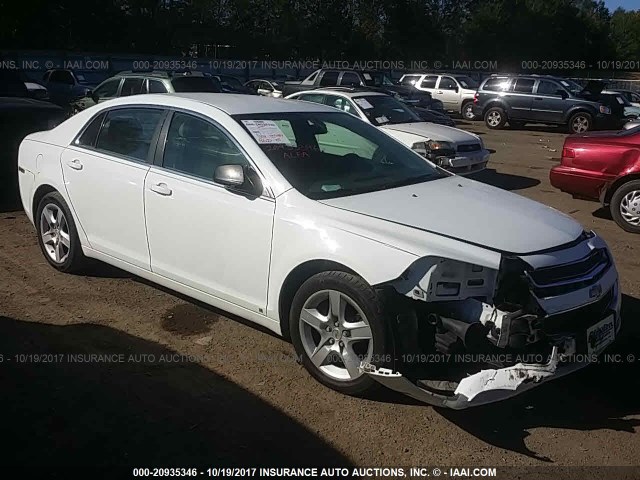 1G1ZG57B094103697 - 2009 CHEVROLET MALIBU LS Ağ foto 1