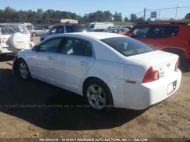 1G1ZG57B094103697 - 2009 CHEVROLET MALIBU LS Ağ foto 3