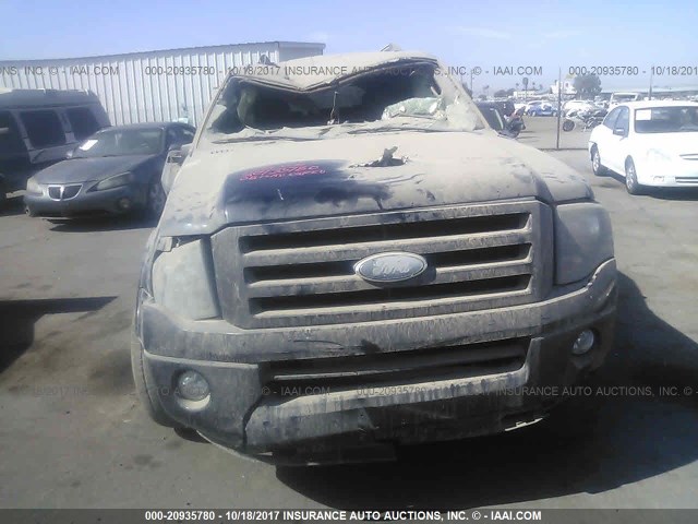 1FMFU19508LA14327 - 2008 FORD EXPEDITION LIMITED BLACK photo 6