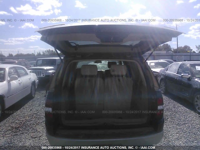 1FMEU74E68UB09491 - 2008 FORD EXPLORER EDDIE BAUER BLACK photo 7