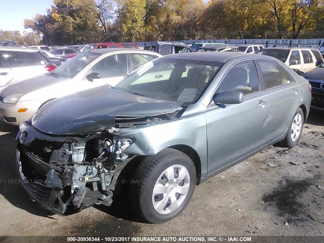 4T1BE46K59U909718 - 2009 TOYOTA CAMRY SE/LE/XLE Light Blue photo 2