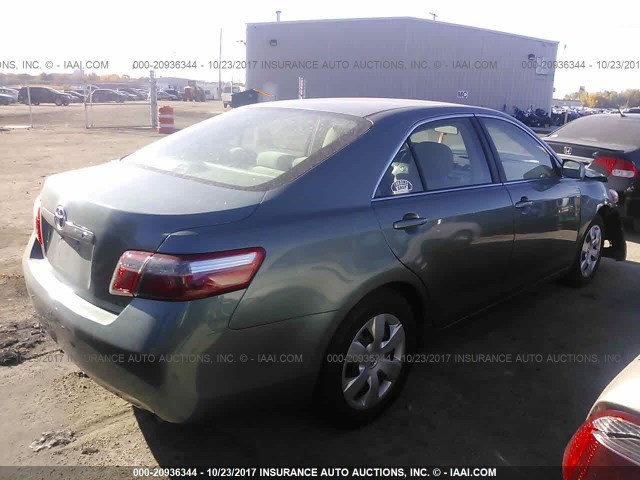 4T1BE46K59U909718 - 2009 TOYOTA CAMRY SE/LE/XLE Light Blue photo 4