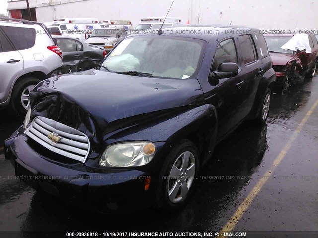 3GNCA33D08S724051 - 2008 CHEVROLET HHR LS BLUE photo 2