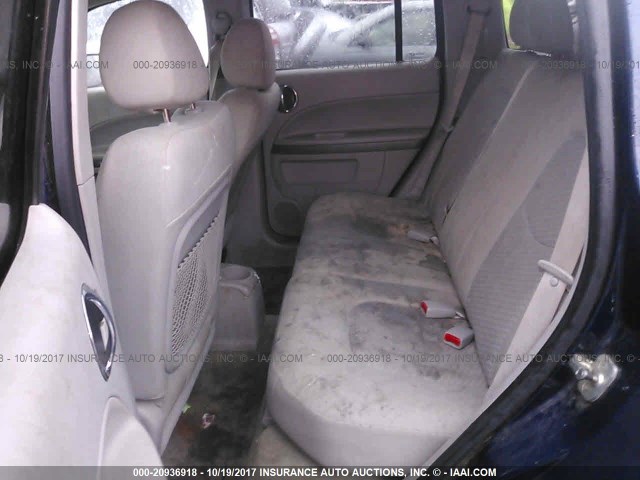 3GNCA33D08S724051 - 2008 CHEVROLET HHR LS BLUE photo 8