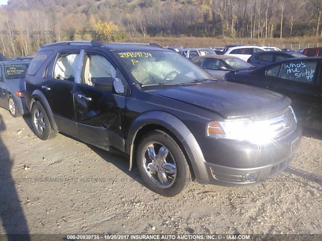 1FMDK05W98GA05723 - 2008 FORD TAURUS X SEL GRAY photo 1