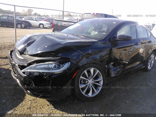 1C3CCCBB9FN689153 - 2015 CHRYSLER 200 S BLACK photo 6