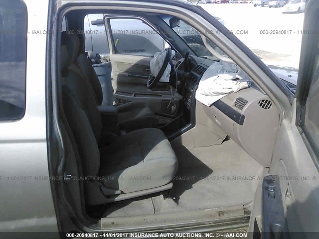 1N6DD26T64C473213 - 2004 NISSAN FRONTIER KING CAB XE TAN photo 5