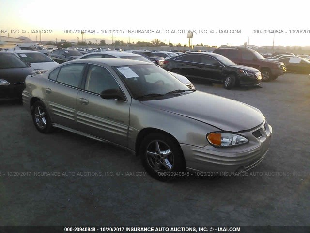 1G2NF52FX2C175428 - 2002 PONTIAC GRAND AM SE1 TAN photo 1