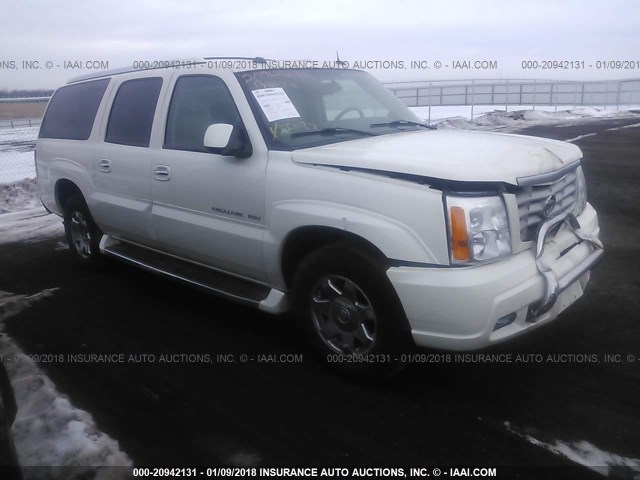 3GYFK66N54G333042 - 2004 CADILLAC ESCALADE ESV WHITE photo 1