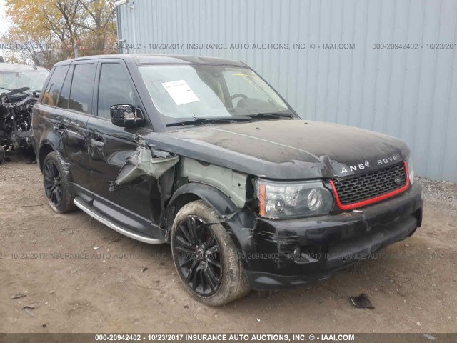 SALSK2D46AA219318 - 2010 LAND ROVER RANGE ROVER SPORT LUX BLACK photo 6