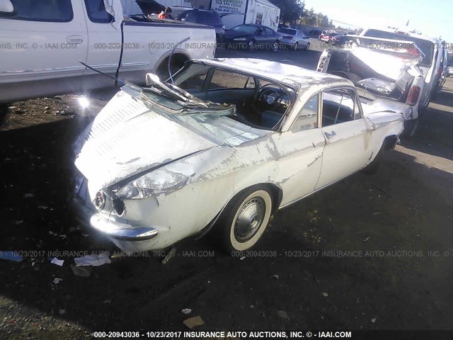 40927W223071 - 1964 CHEVROLET CORVAIR WHITE photo 4