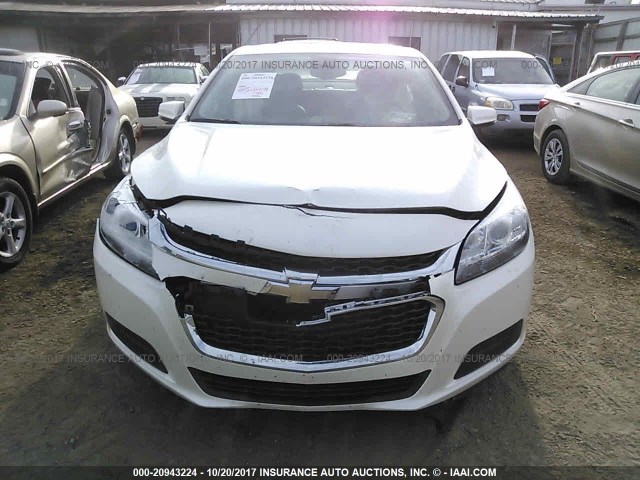 1G11C5SL8EF215039 - 2014 CHEVROLET MALIBU 1LT WHITE photo 6