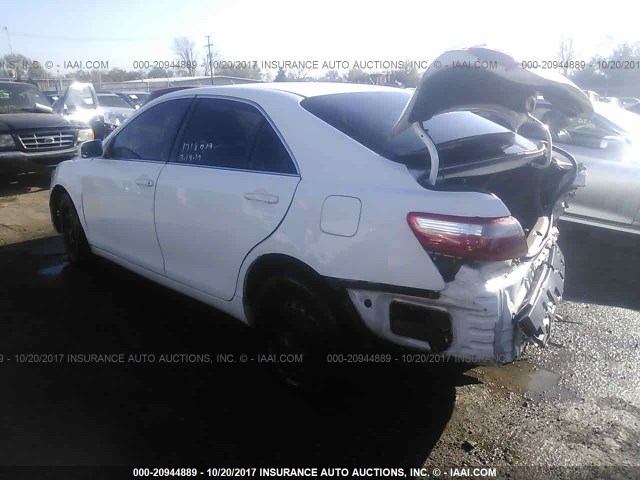 4T1BE46K29U831480 - 2009 TOYOTA CAMRY SE/LE/XLE 白色 照片 3