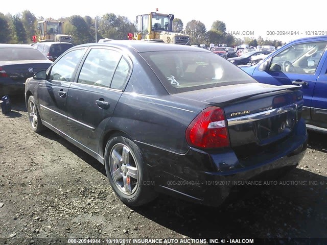 1G1ZU538X6F182881 - 2006 CHEVROLET MALIBU LTZ 蓝色 照片 3