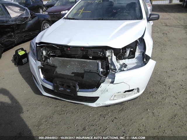 1G11A5SL9EF222250 - 2014 CHEVROLET MALIBU LS 白色 照片 6