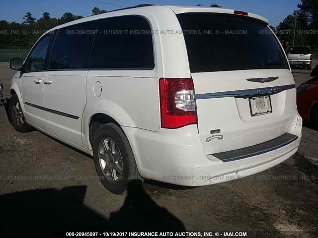 2C4RC1BGXCR348669 - 2012 CHRYSLER TOWN & COUNTRY TOURING WHITE photo 3