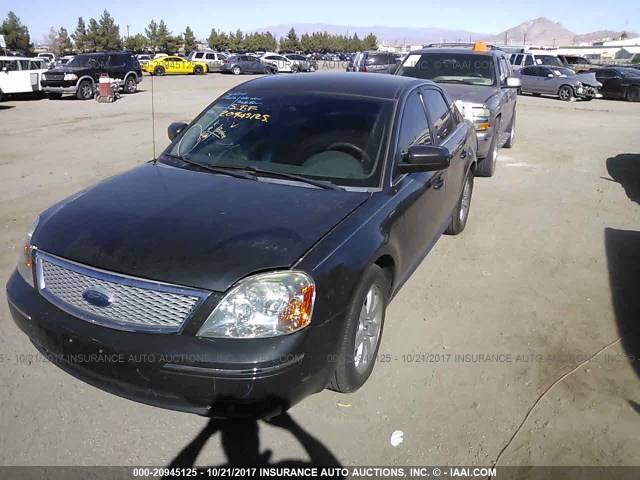 1FAHP24117G134939 - 2007 FORD FIVE HUNDRED SEL Dark Blue photo 2