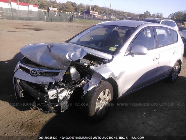 KMHDB8AE1BU087029 - 2011 HYUNDAI ELANTRA TOURING GLS SILVER photo 2