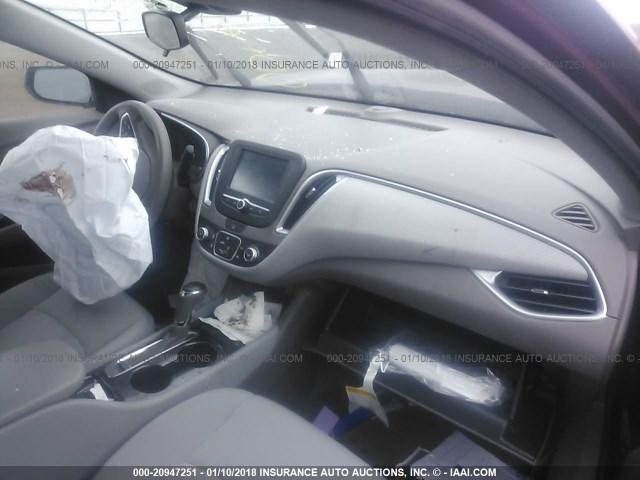 1G1ZB5ST7GF204526 - 2016 CHEVROLET MALIBU LS MAROON photo 5