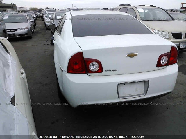 1G1ZC5EB1AF258167 - 2010 CHEVROLET MALIBU 1LT 白色 照片 3