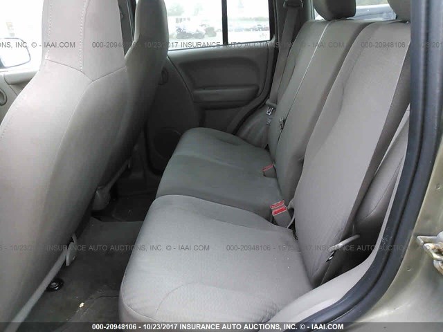 1J4GL48KX3W648329 - 2003 JEEP LIBERTY SPORT/FREEDOM ოქროსფერი ფოტო 8